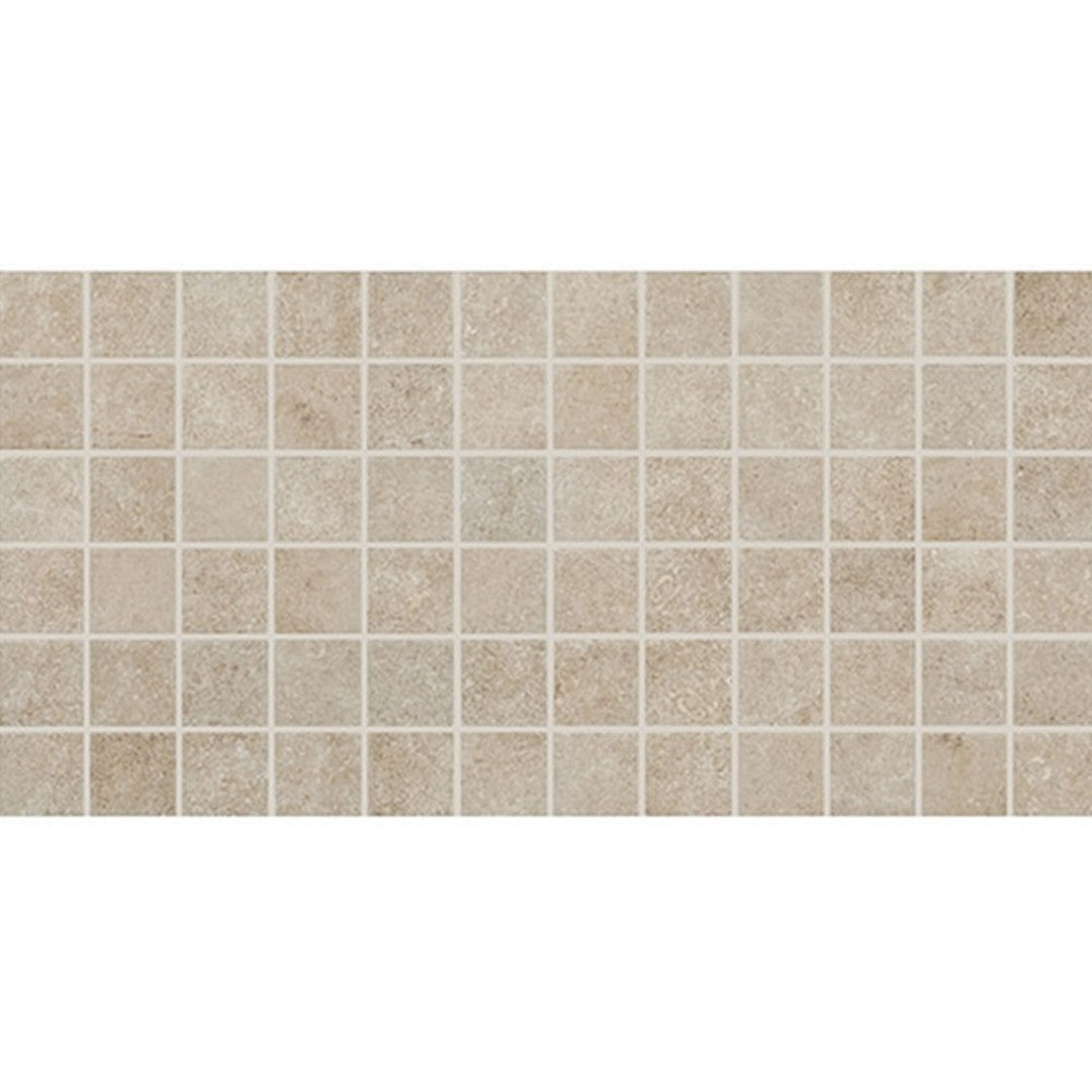 American Olean Historic Limestone 12" x 24" Matte Ceramic Mosaic