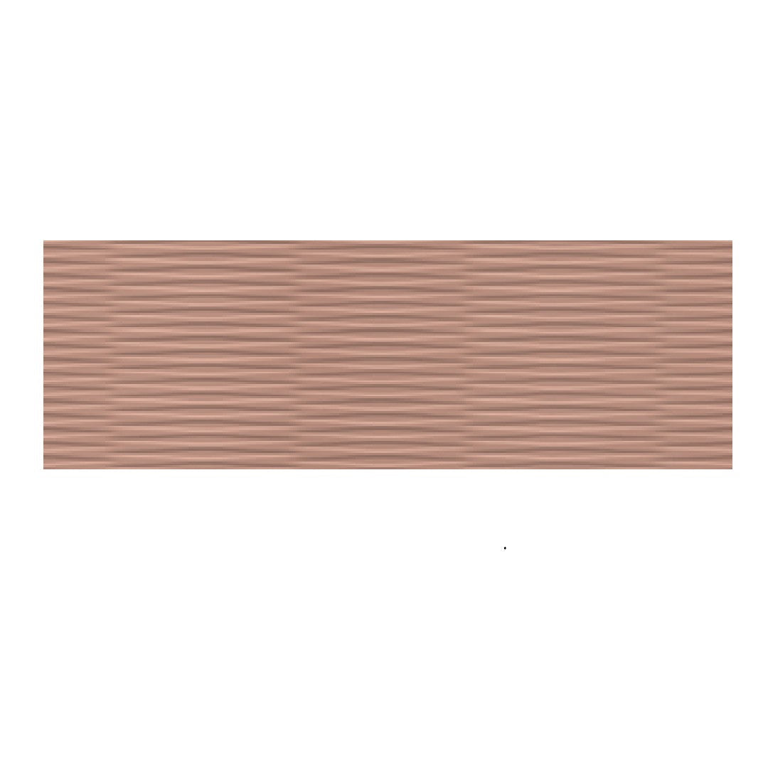 Crossville Hide and Sleek 12" x 36" Pearlescent Ceramic 3D Wall Tile