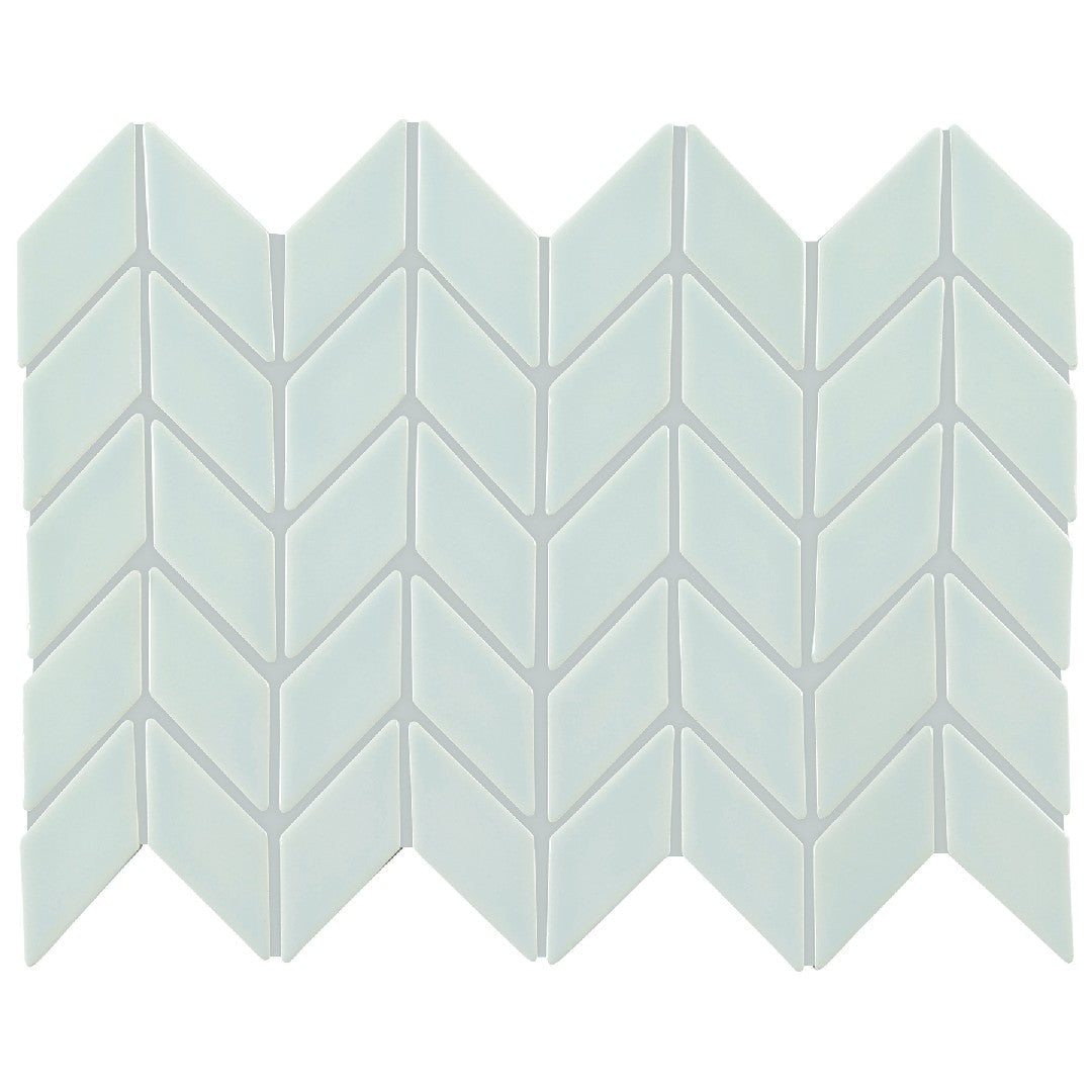 Crossville Handwritten 12" x 12" Gloss Ceramic Diamond Mosaic