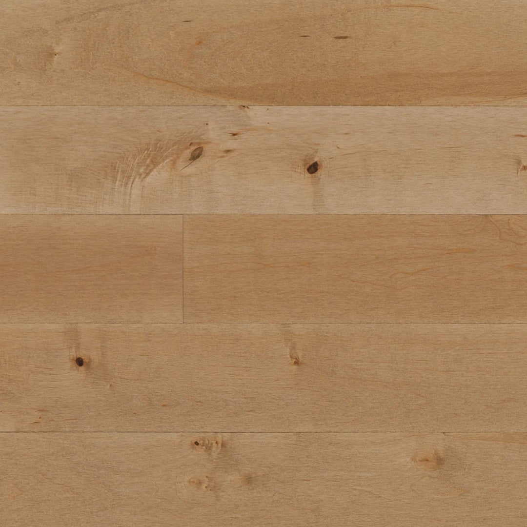 Mercier Design+ Engineered 5" x 83" Select & Better Hard Maple Satin 19mm Hardwood Plank
