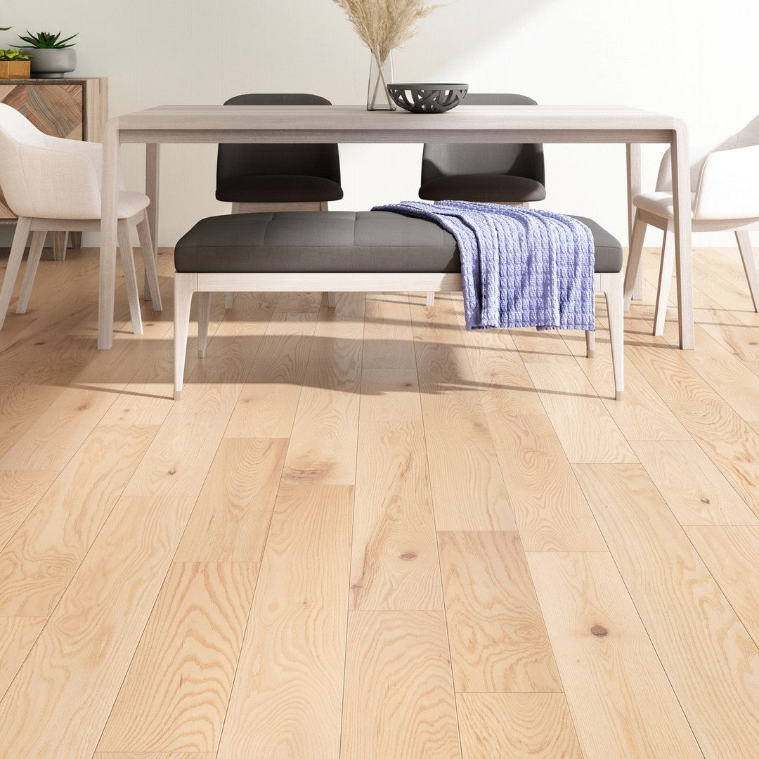 Mercier Atmosphere 5" x 83" Herringbone Engineered Red Oak-Brushed 12mm Hardwood Plank