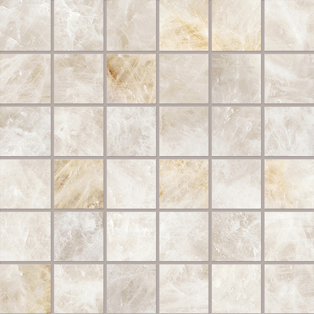 MiR Imperial 11.81" x 11.81" Rectified Porcelain Mosaic Lappato