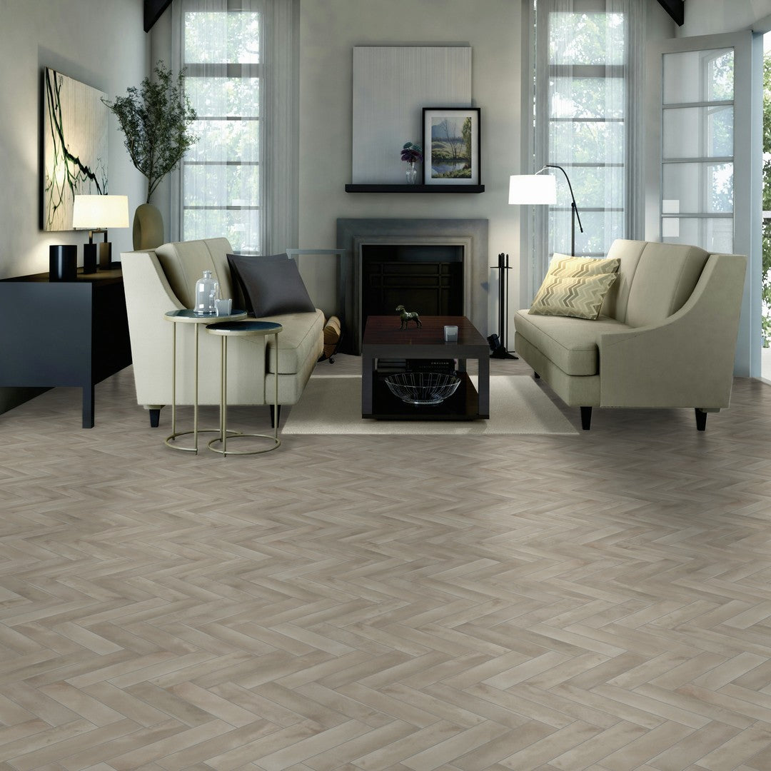 Daltile-Indoterra-2-x-9-Matte-Porcelain-Fluted-Floor-Tile-Riverbed