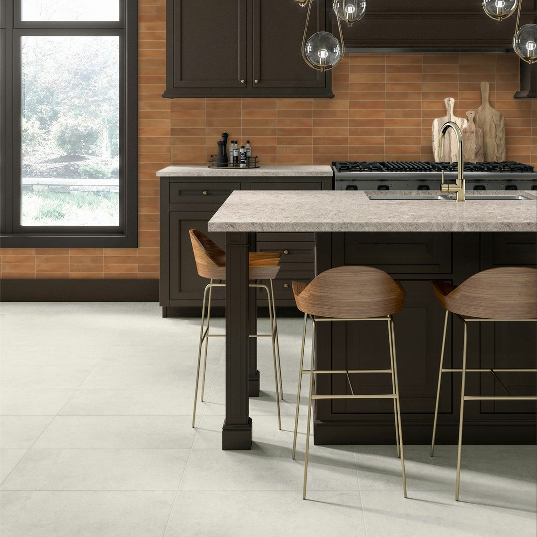 Daltile-Indoterra-2-x-9-Matte-Porcelain-Fluted-Floor-Tile-Brick