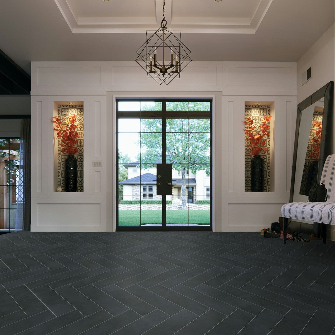 Daltile-Indoterra-6-x-24-Matte-Porcelain-Stepwise-Floor-Tile-Volcanic-Ash