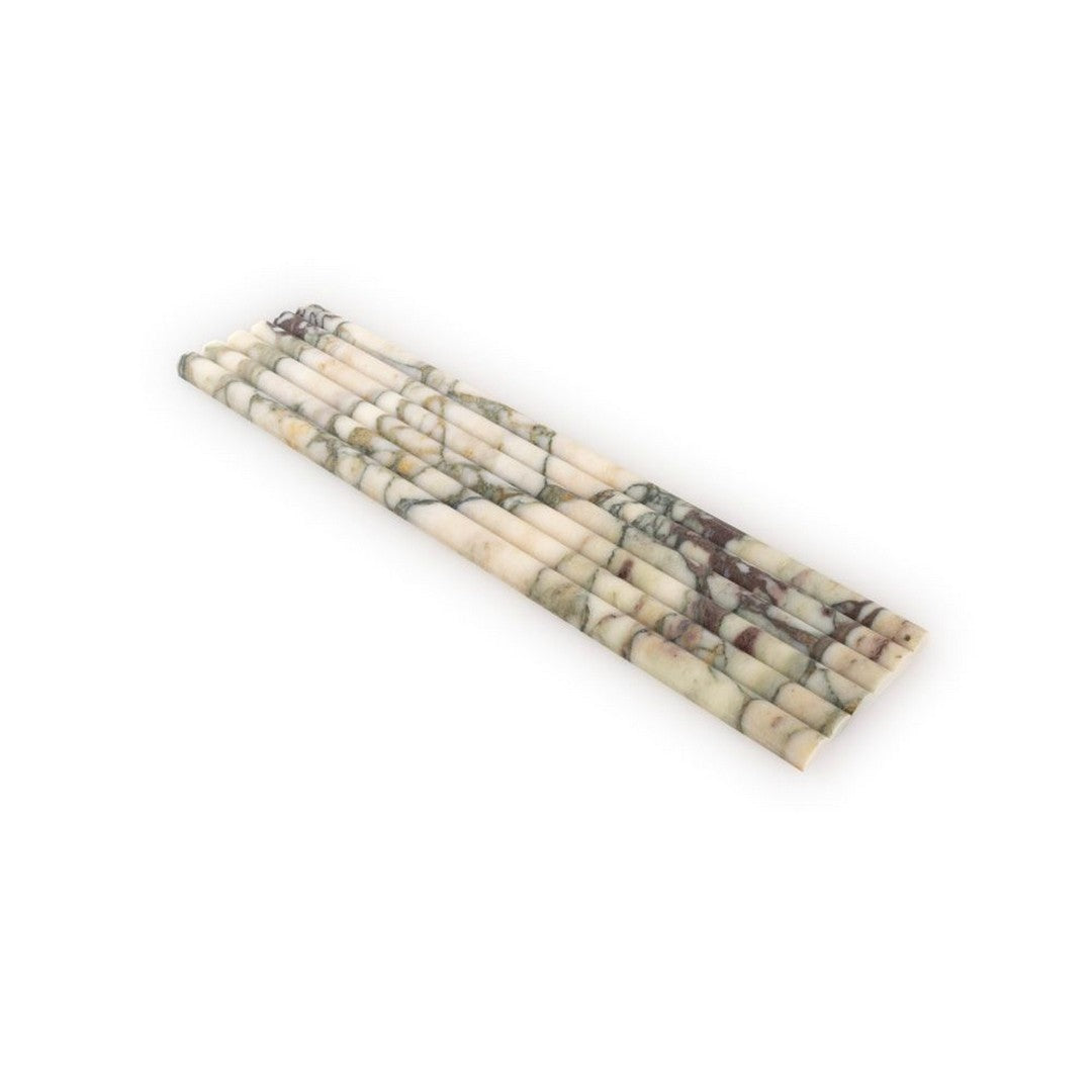 Jeffrey Court Marmo Viaggio 6" x 24" Honed Fluted Marble Tile