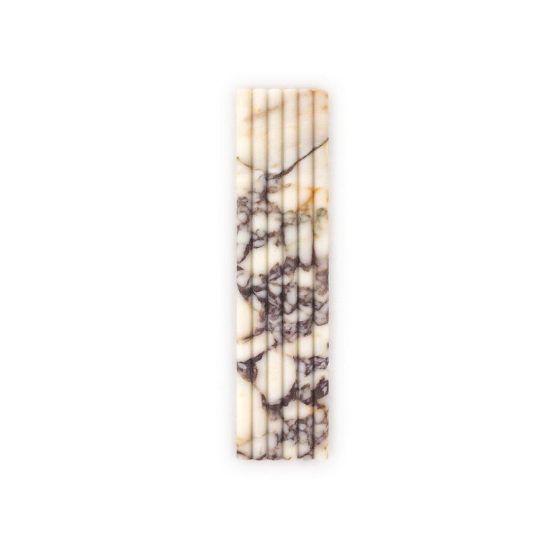 Jeffrey-Court-Marmo-Viaggio-6-x-24-Honed-Fluted-Marble-Tile-Afyon-Violet