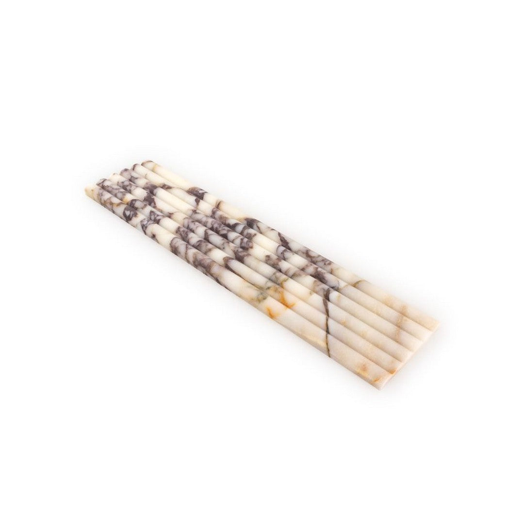 Jeffrey Court Marmo Viaggio 6" x 24" Honed Fluted Marble Tile