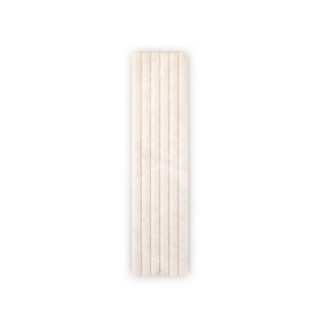 Jeffrey-Court-Marmo-Viaggio-6-x-24-Honed-Fluted-Marble-Tile-Vanilla