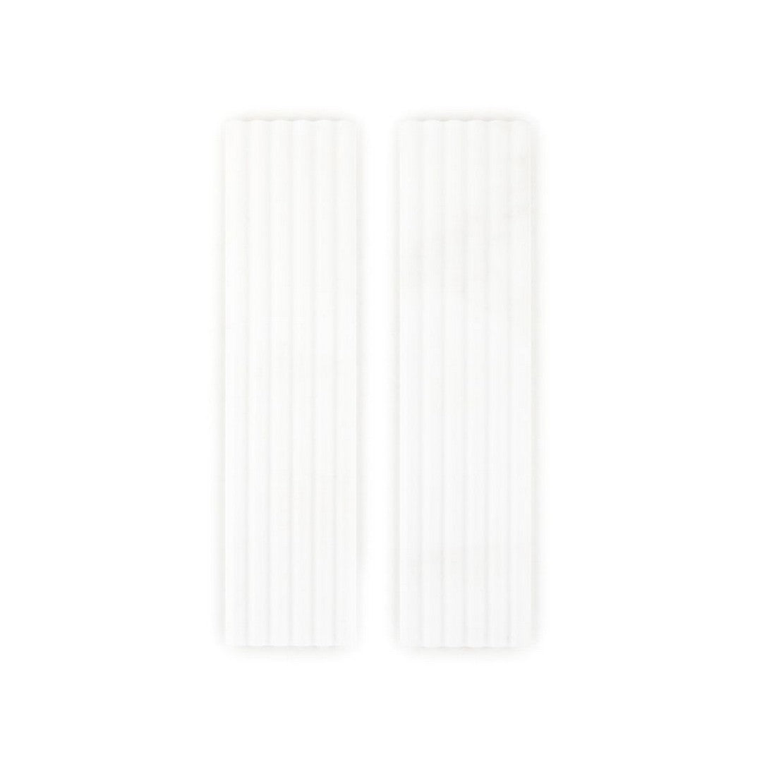Jeffrey-Court-Marmo-Viaggio-6-x-24-Honed-Fluted-Marble-Tile-Thassos