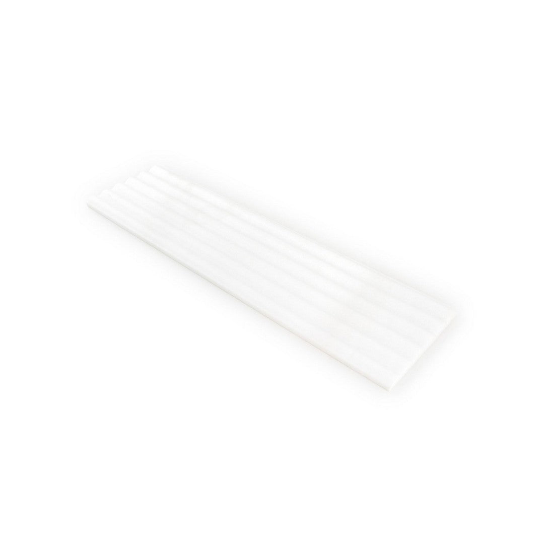 Jeffrey Court Marmo Viaggio 6" x 24" Honed Fluted Marble Tile
