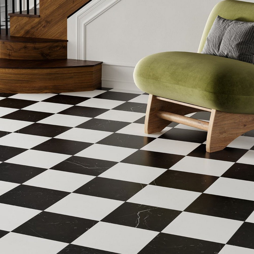 Jeffrey-Court-Marmo-Viaggio-12-x-12-Honed-Marble-Tile-Nero-Marquina