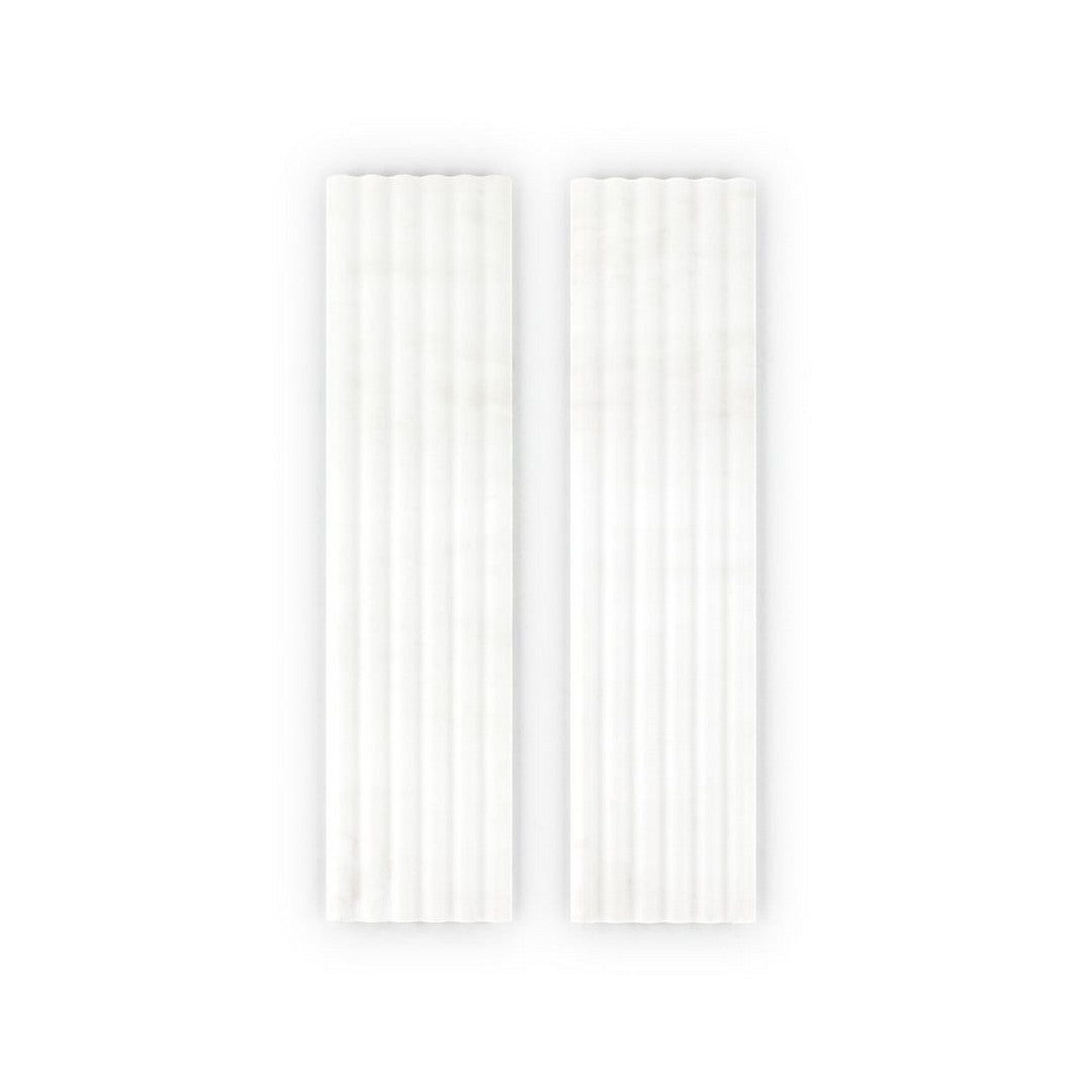 Jeffrey-Court-Marmo-Viaggio-6-x-24-Honed-Fluted-Marble-Tile-Dolomite