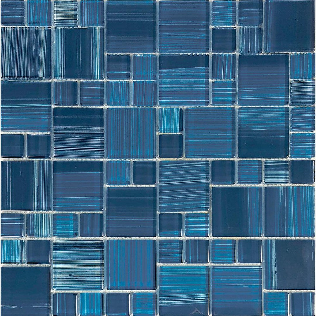 Tesoro Bamboo 12" x 12" Glass Mosaic