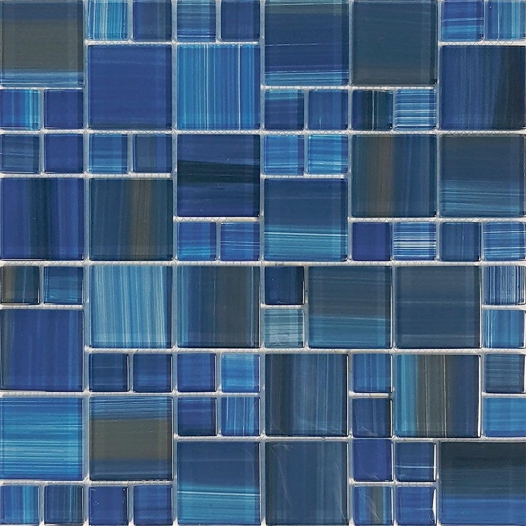 Tesoro Bamboo 12" x 12" Glass Mosaic