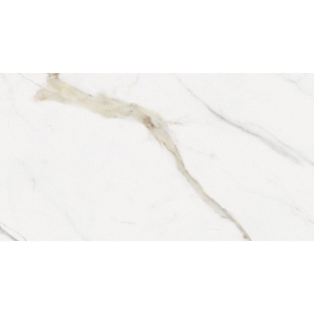 Kertiles Calacatta Gold 24" x 48" Rectified Polished Porcelain Tile