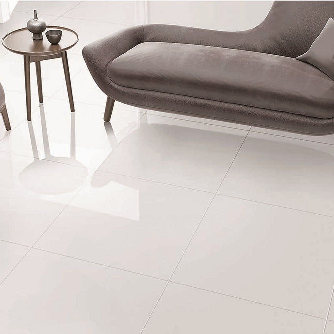 Kertiles-Alpine-24-x-24-Rectified-Polished-Porcelain-Tile-White