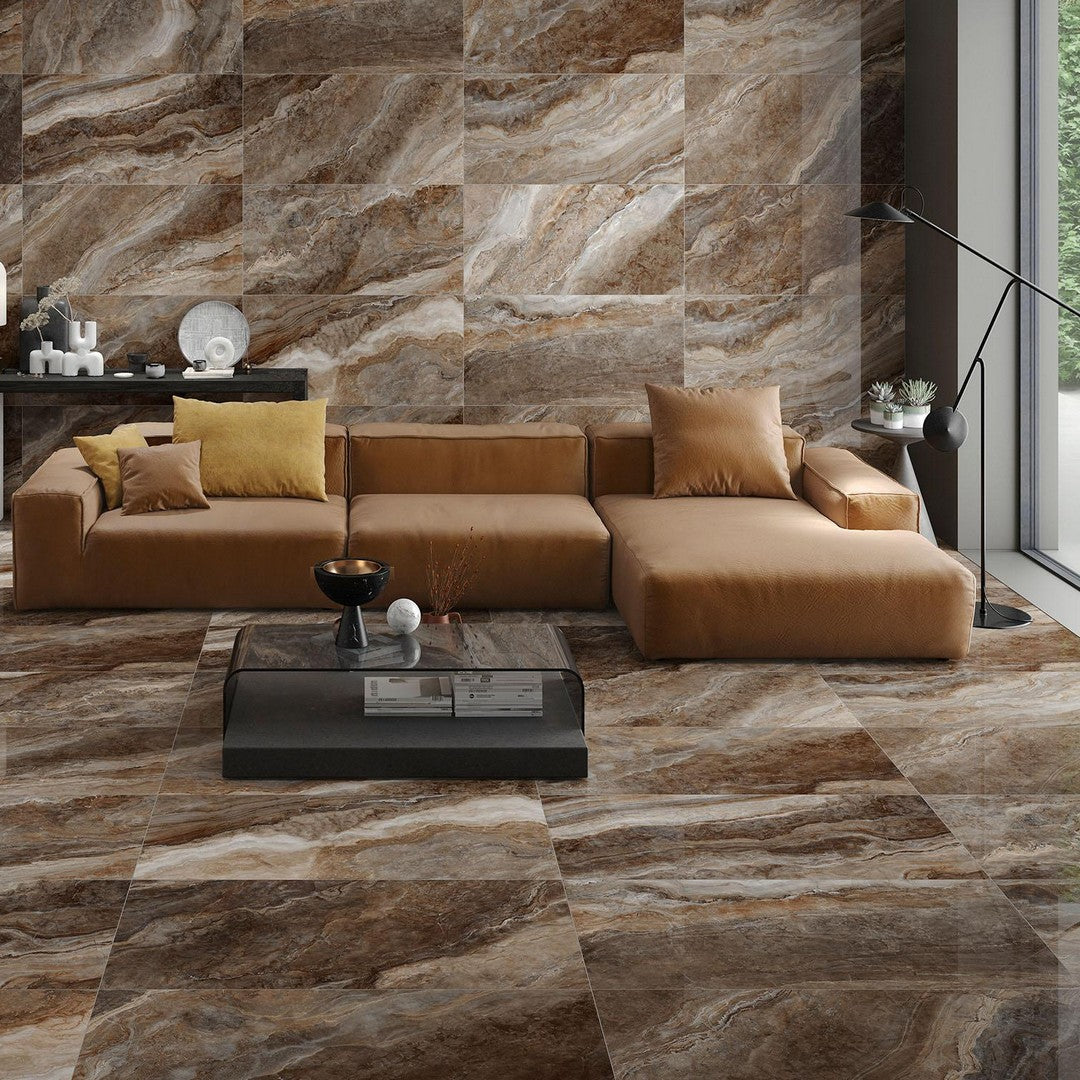 Tesoro-Galaxy-24-x-48-Rectified-Polished-Porcelain-Tile-Brown
