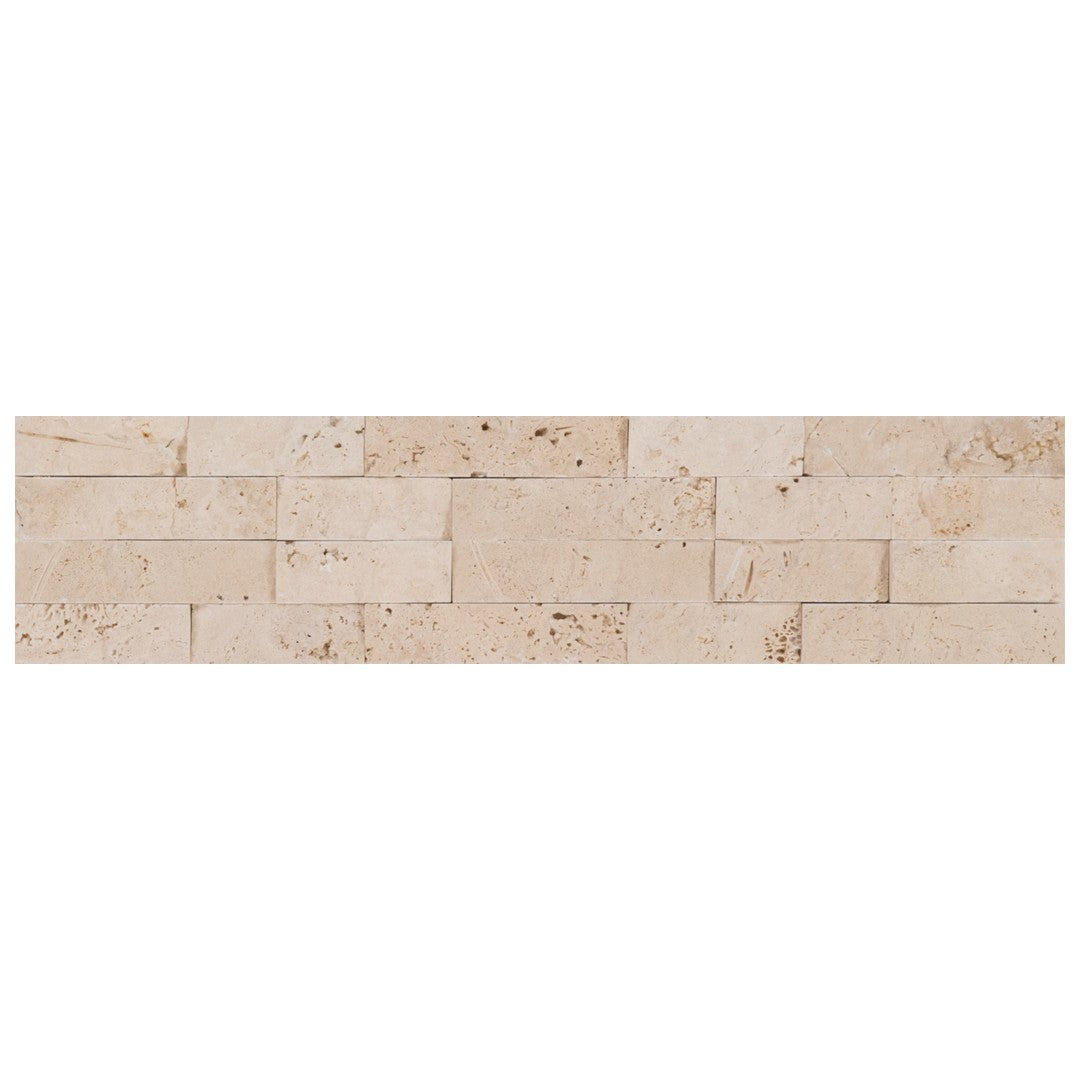 Keystone Extra Light 6" x 24" Natural Ledger Stone Mosaic