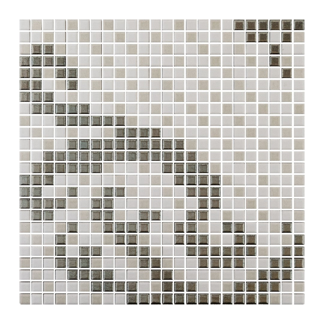 Keystone Tessuti 12" x 12" Matte Porcelain Mosaic