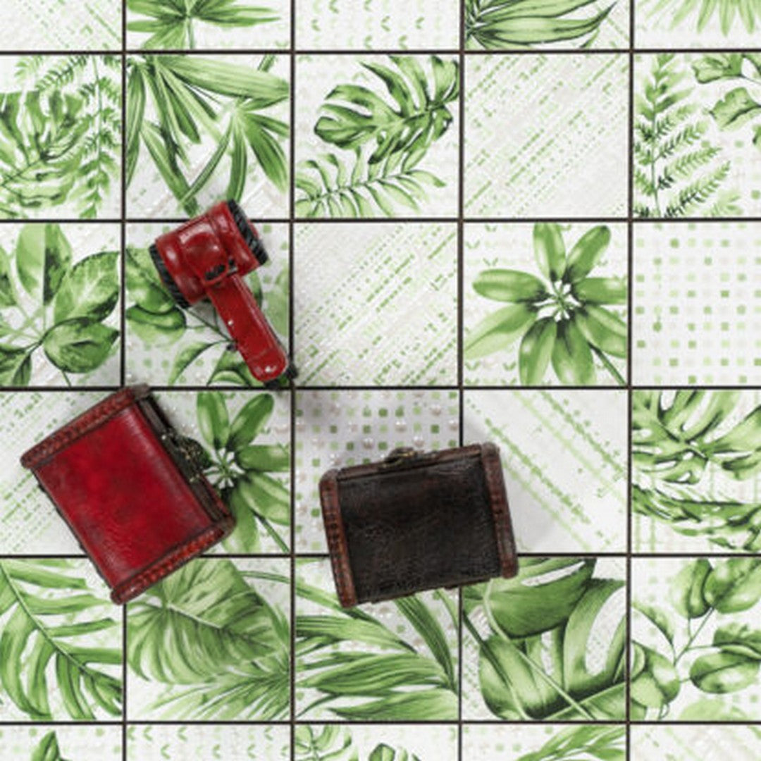 Keystone-Garden-12"-x-12"-Glossy-Porcelain-Mosaic-Green