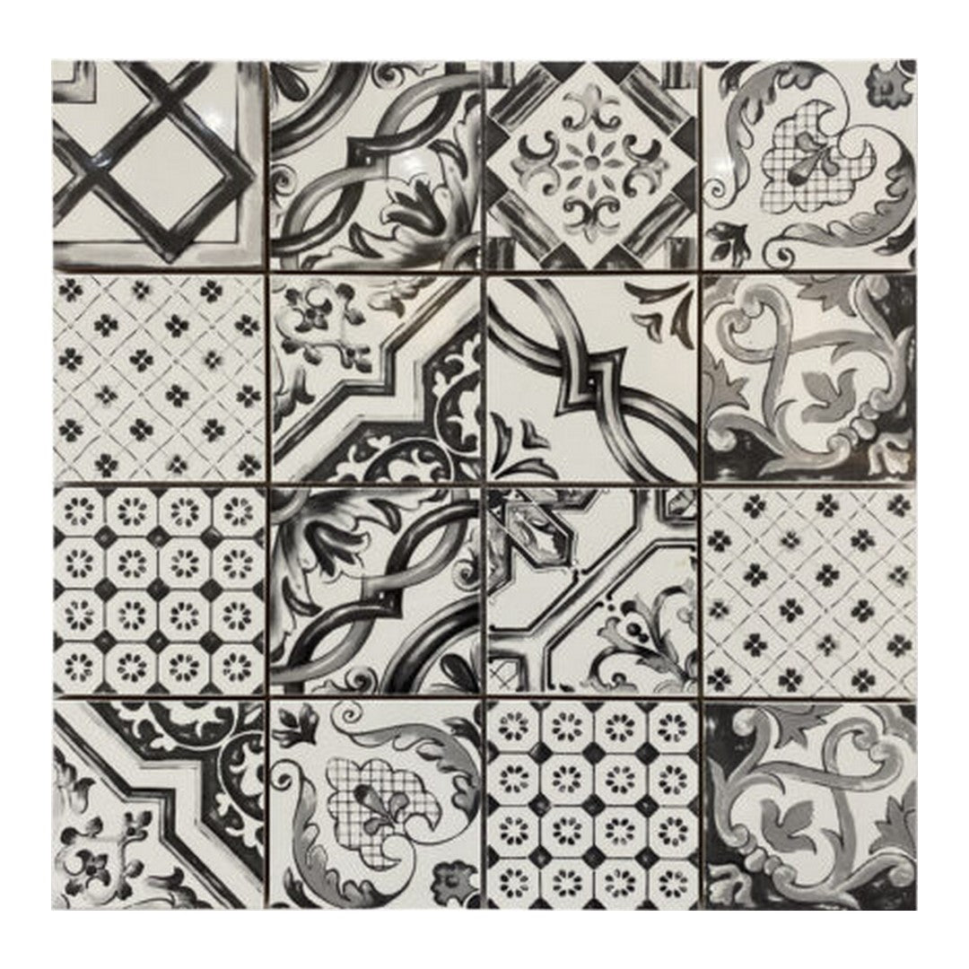 Keystone Vietri 12" x 12" Glossy Porcelain Mosaic