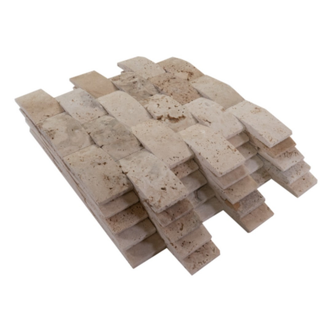 Keystone-Tiramisu-12"-x-12"-Honed-Braid-Natural-Stone-Mosaic-Tiramisu