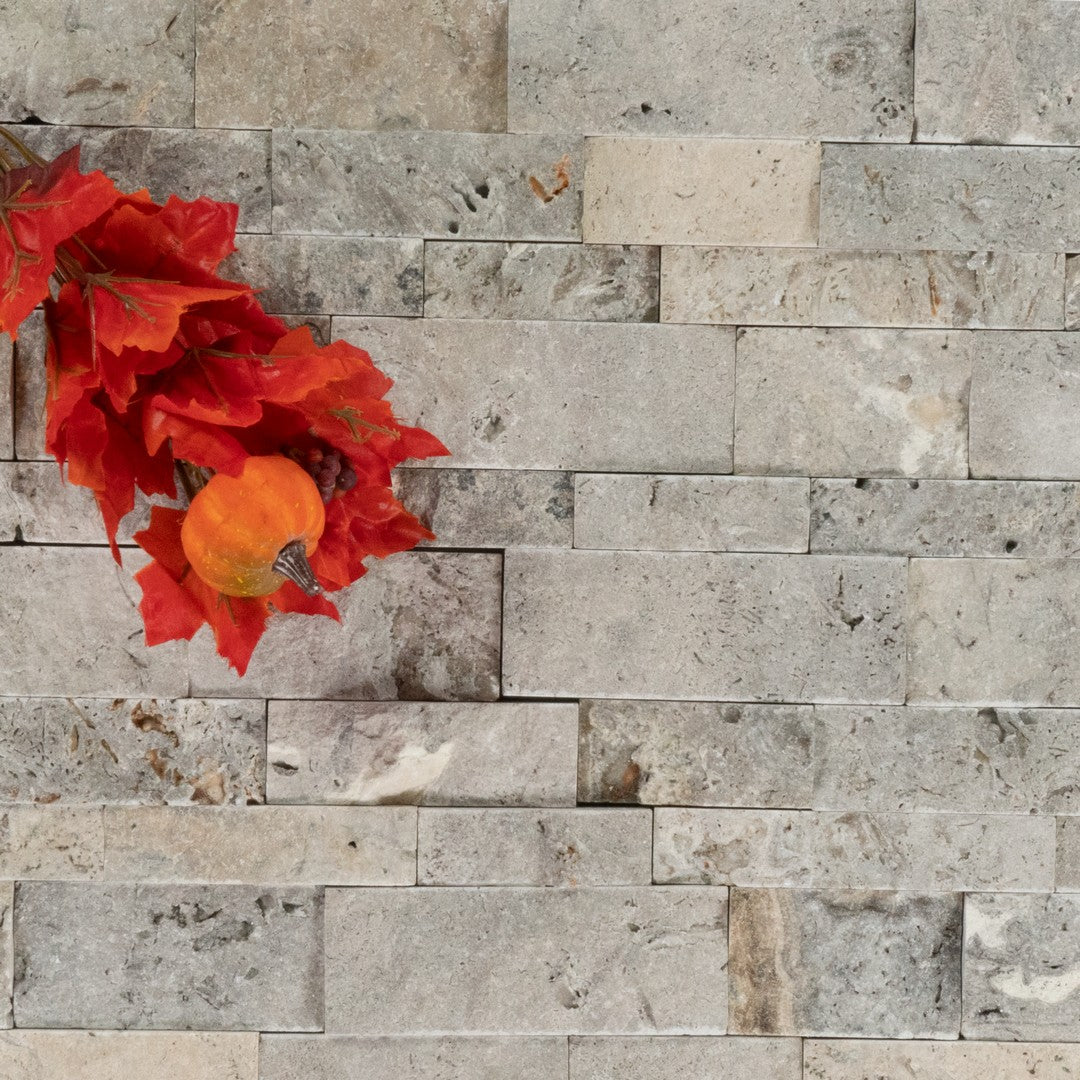 Keystone-Nordic-Silver-7"-x-12"-Split-Face-Natural-Stone-Mosaic-Nordic-Silver