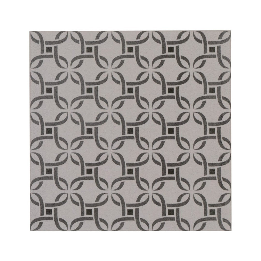 Keystone Aquarel Deco 6" x 6" Matte Porcelain Pool Tile
