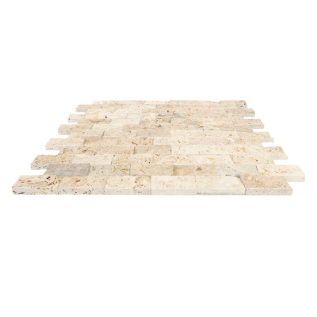 Keystone-Tuscany-Rustic-12"-x-12"-Split-Face-Natural-Stone-2x4"-Mosaic-Tuscany-Rustic