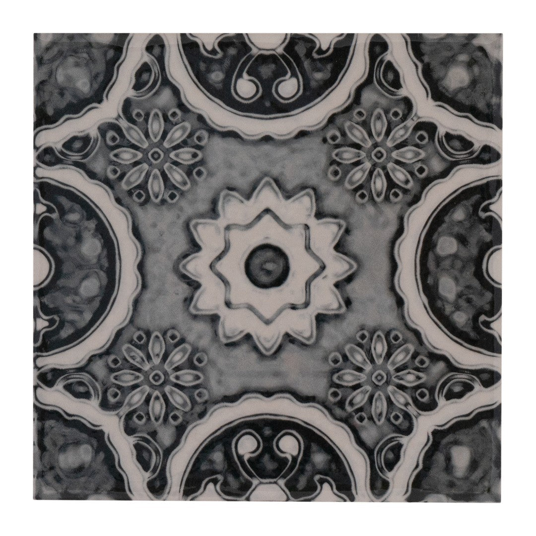 Keystone Maiolica 6" x 6" Glossy Porcelain Pool Tile