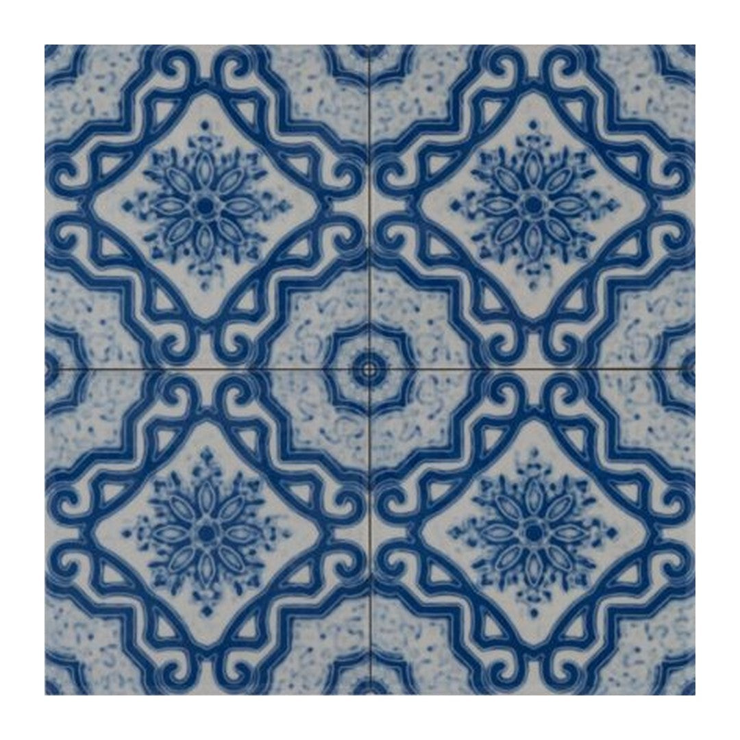 Keystone Maiolica 6" x 6" Glossy Porcelain Pool Tile