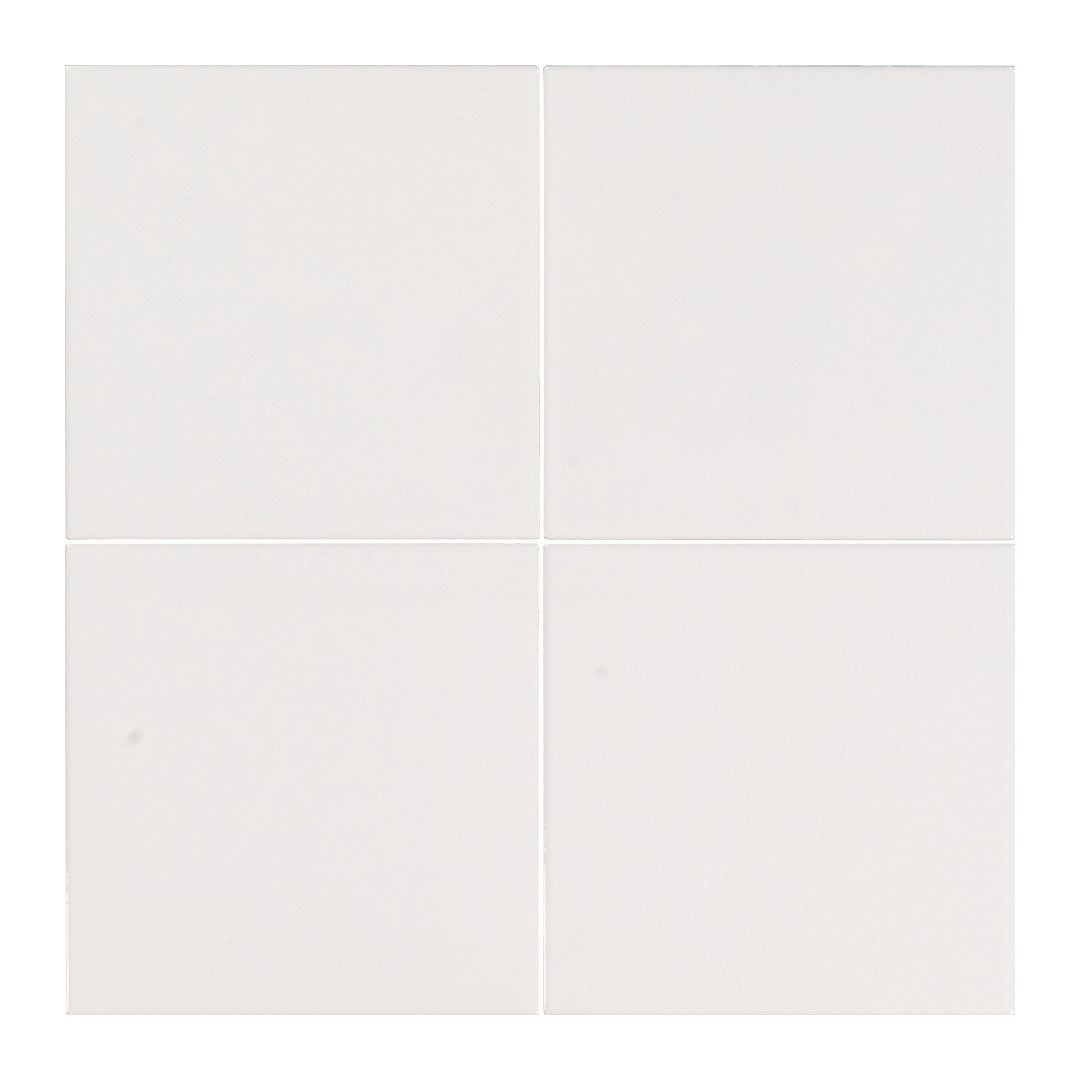 Keystone Solid 6" x 6" Polished Porcelain Pool Tile