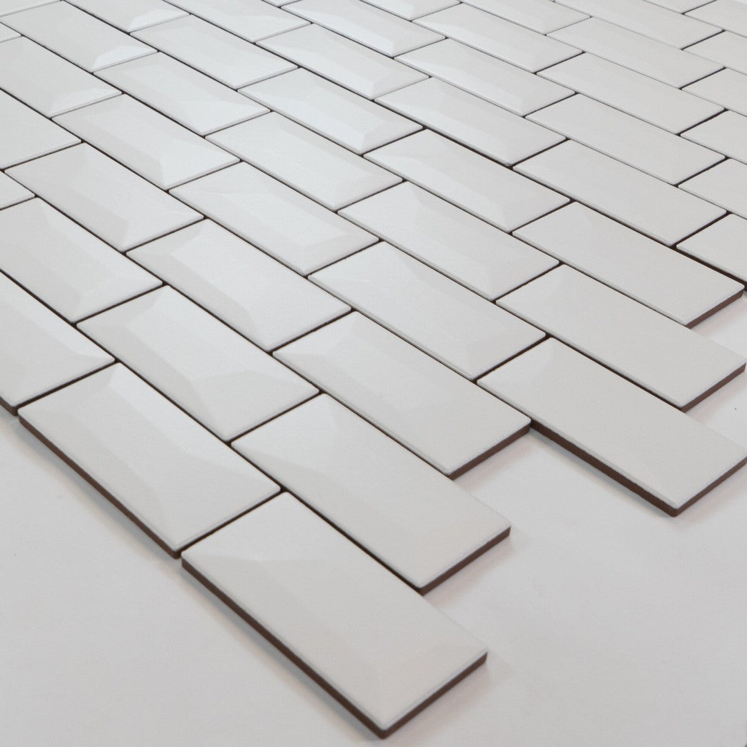 Keystone-Libra-12"-x-12"-Matte-Porcelain-Wall-Mosaic-Milk