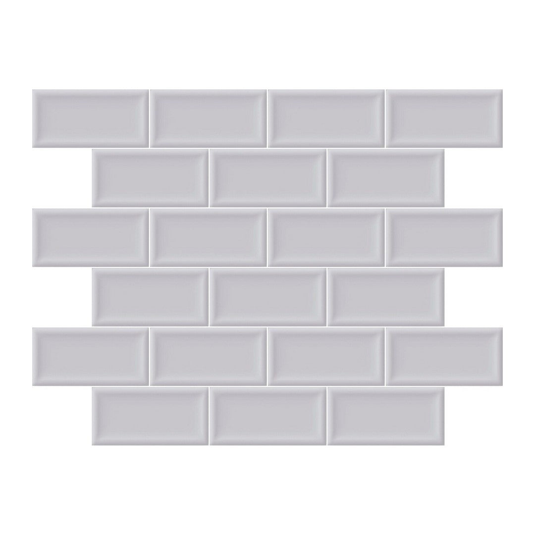 Keystone Twins 12" x 12" Glossy Porcelain Mosaic