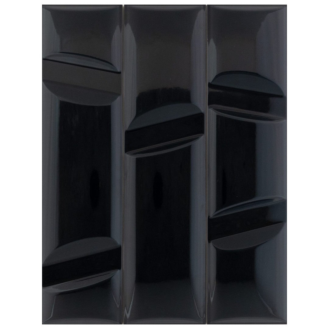 Keystone Volume No.1 - 4" x 16" Polished Ceramic Wall Tile