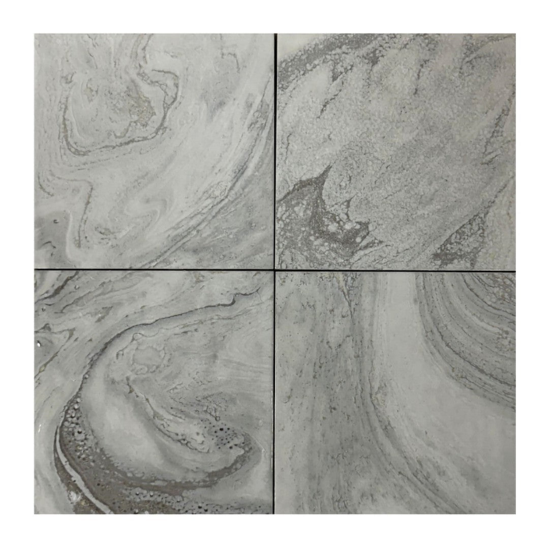 Keystone Swirl 6" x 6" Polished Porcelain Pool Tile