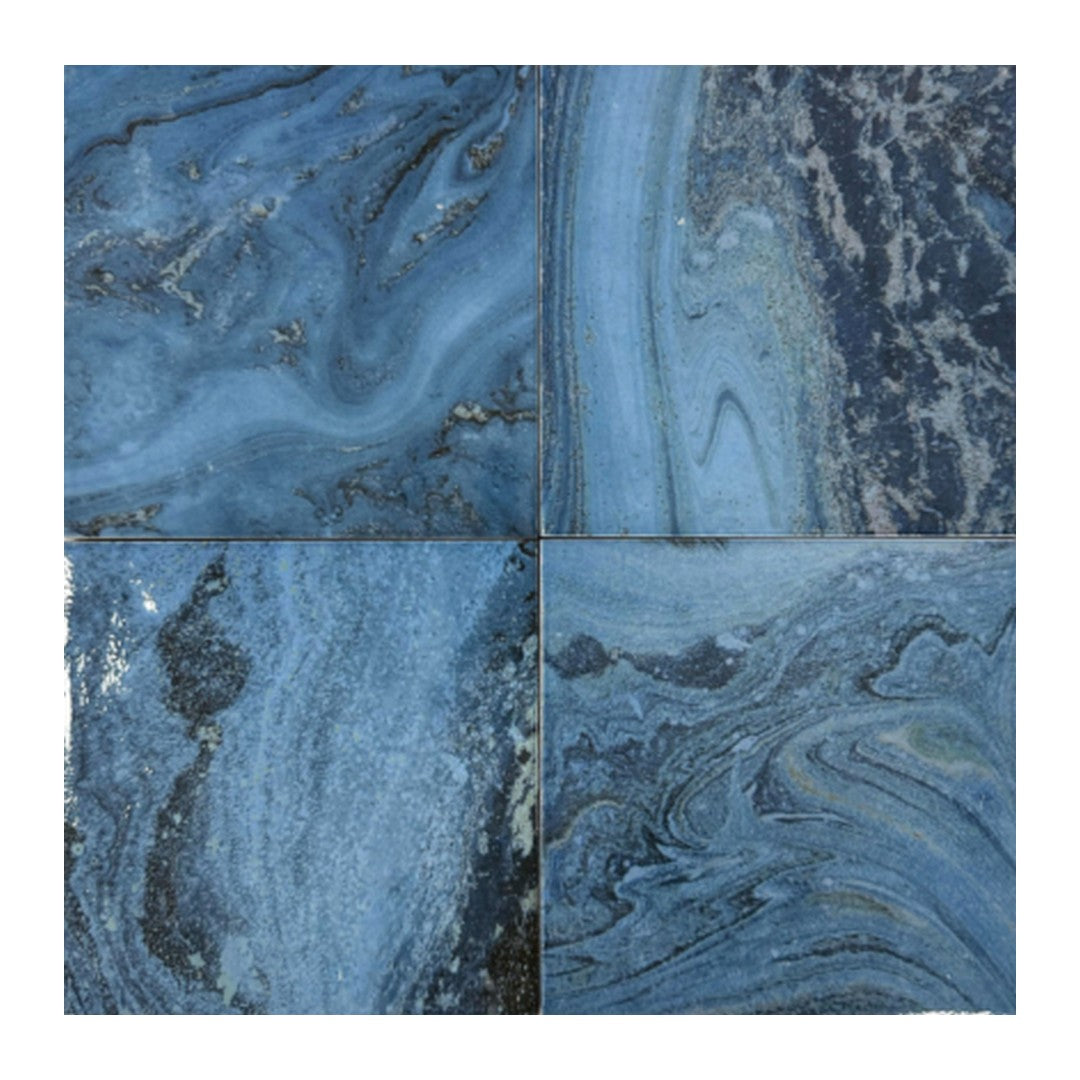 Keystone Swirl 6" x 6" Polished Porcelain Pool Tile