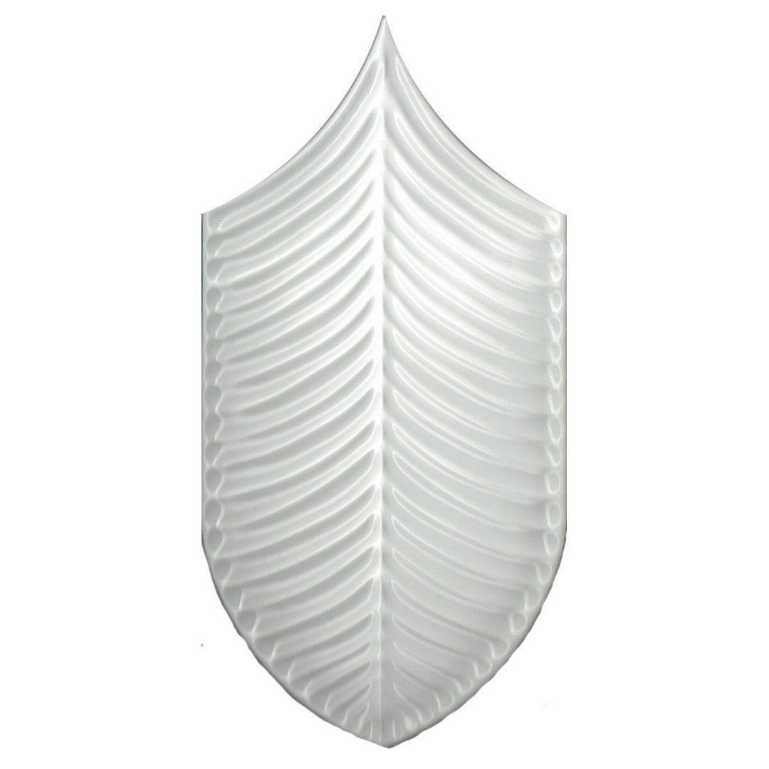 Keystone Calathea 4" x 8" Glossy Ceramic Deco Tile