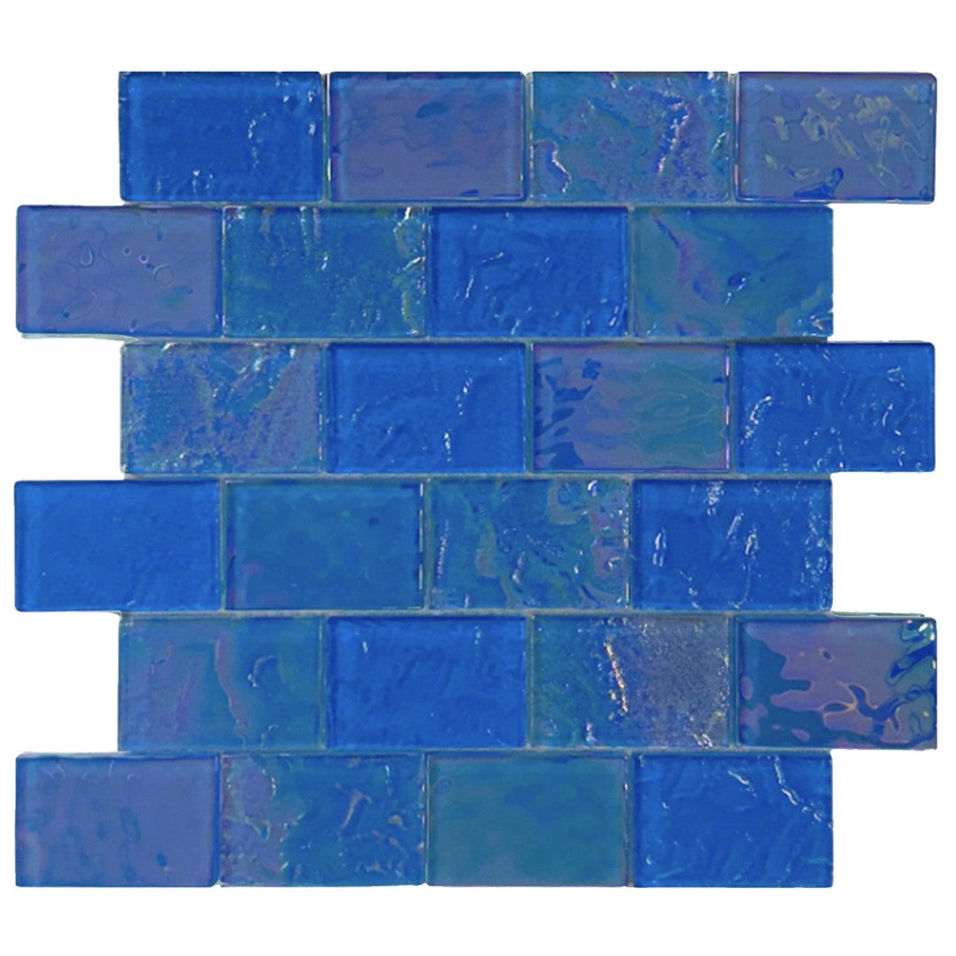 Keystone Azulterra 12" x 12" Glass Mosaic
