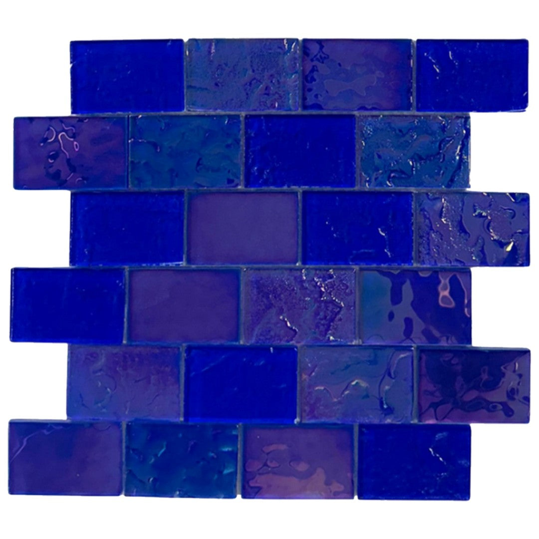 Keystone Marradi 12" x 12" Glass 2x3" Mosaic