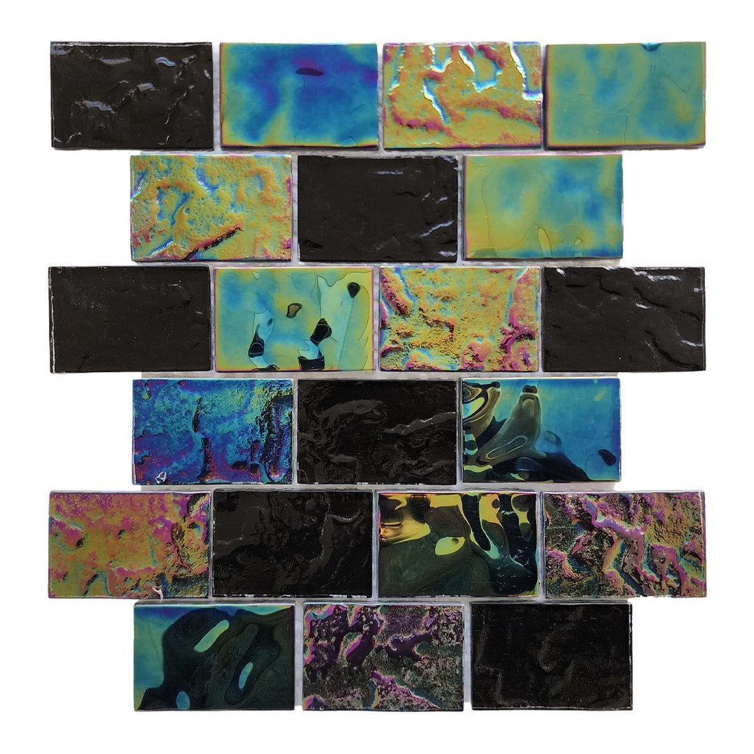 Keystone Luster 12" x 12" Glass Mosaic