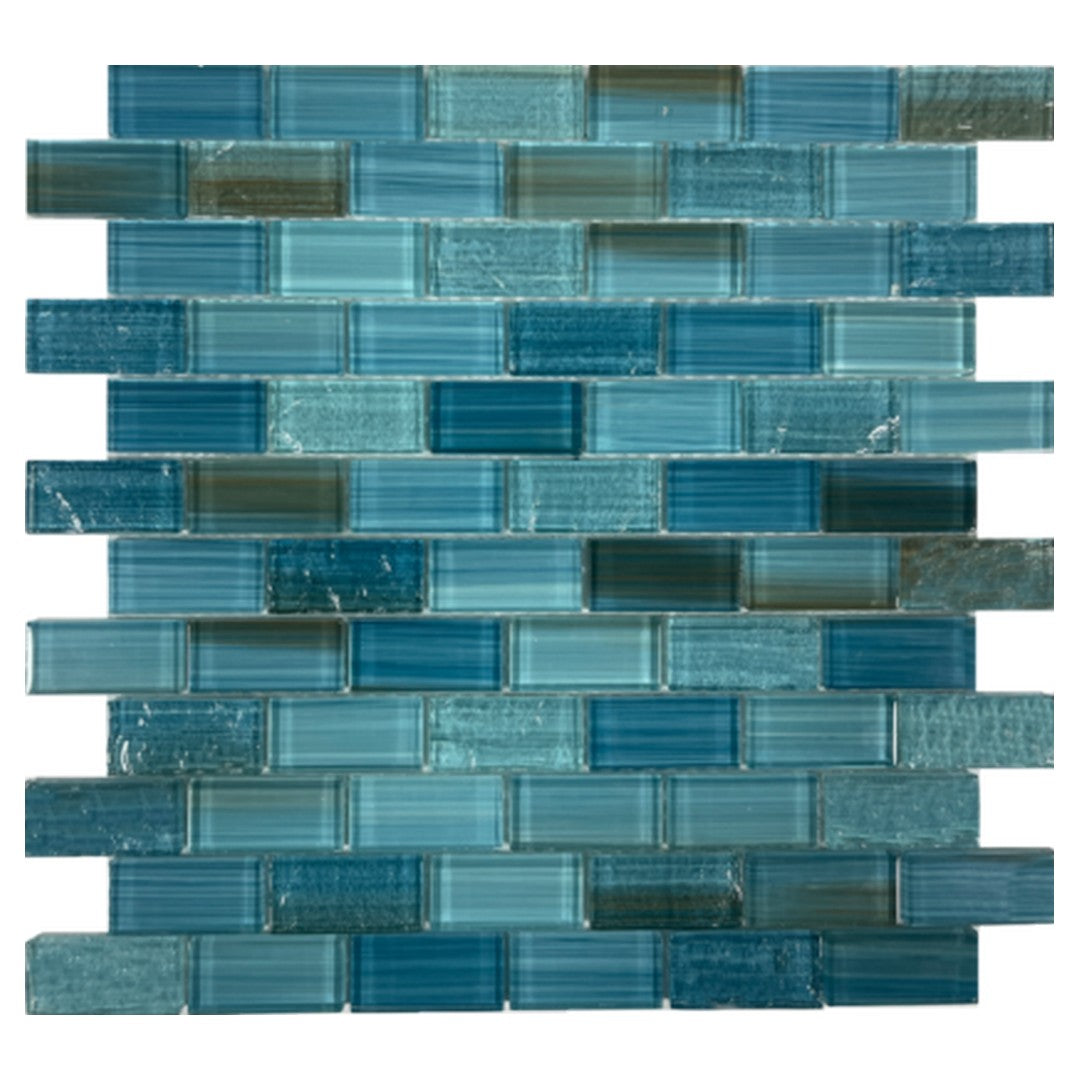Keystone Caribbean 12" x 12" Glass Mosaic