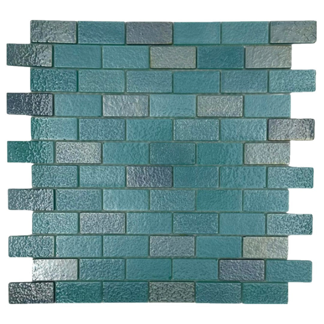 Keystone Emerald 12" x 12" Glass Mosaic