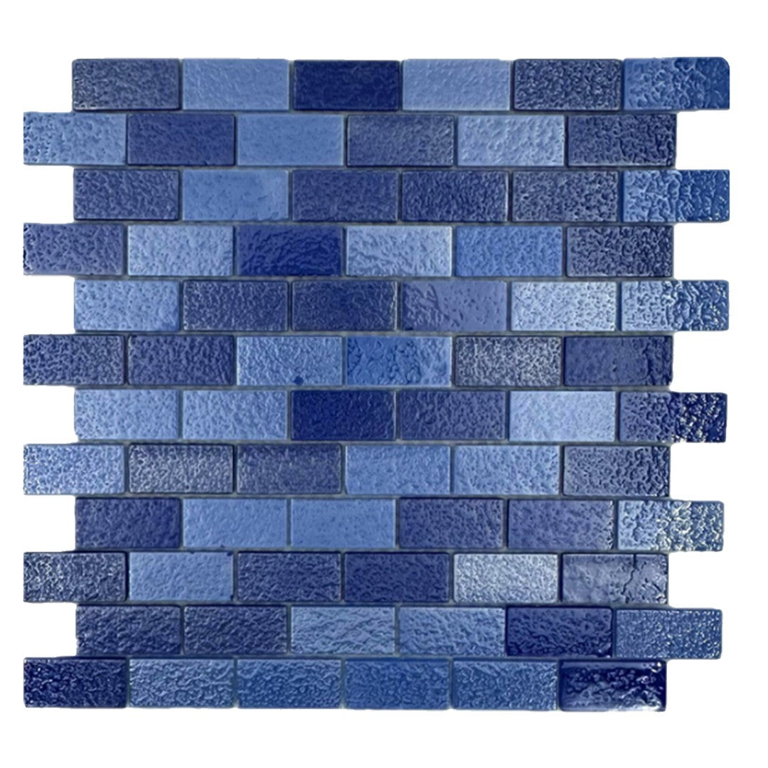 Keystone Tropical 12" x 12" Glass Mosaic