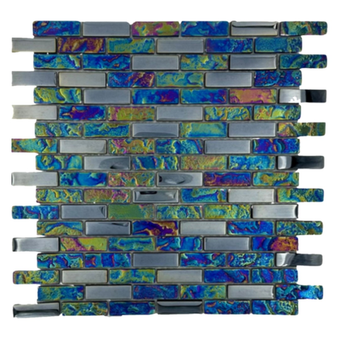 Keystone Coastal 12" x 12" Glass Mosaic