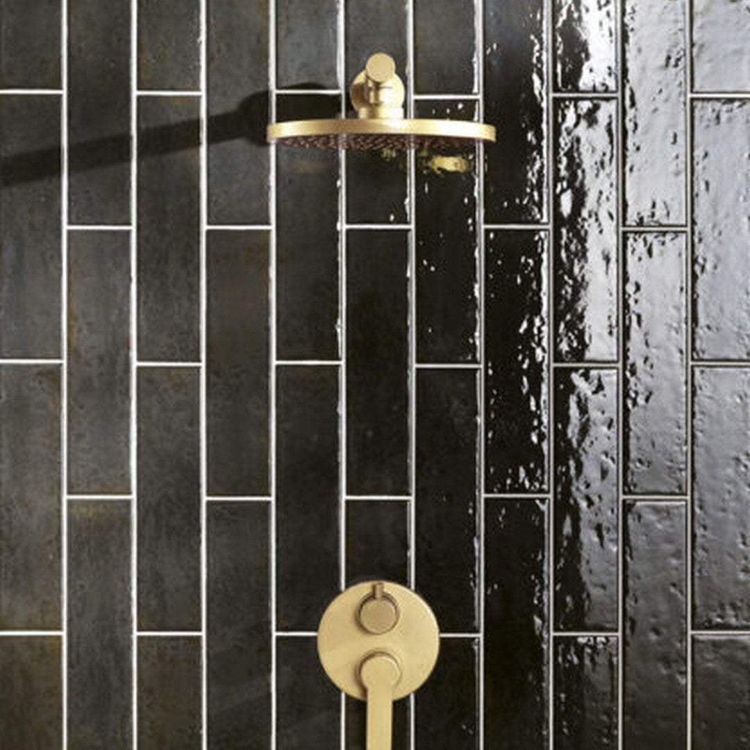 Keystone-Oxida-3"-x-12"-Glossy-Porcelain-Wall-Tile-Black