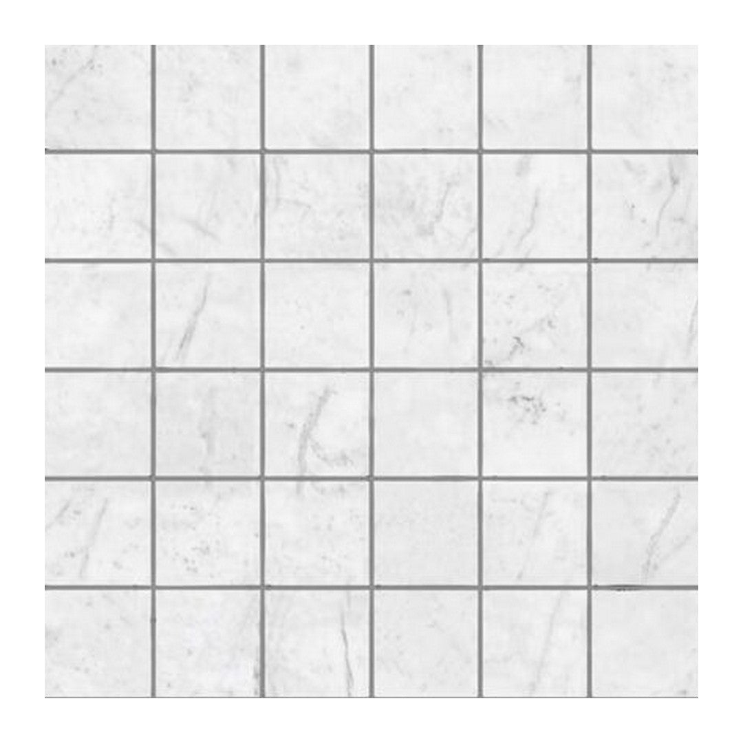 Keystone Carrara 12" x 12" Matte Porcelain Mosaic