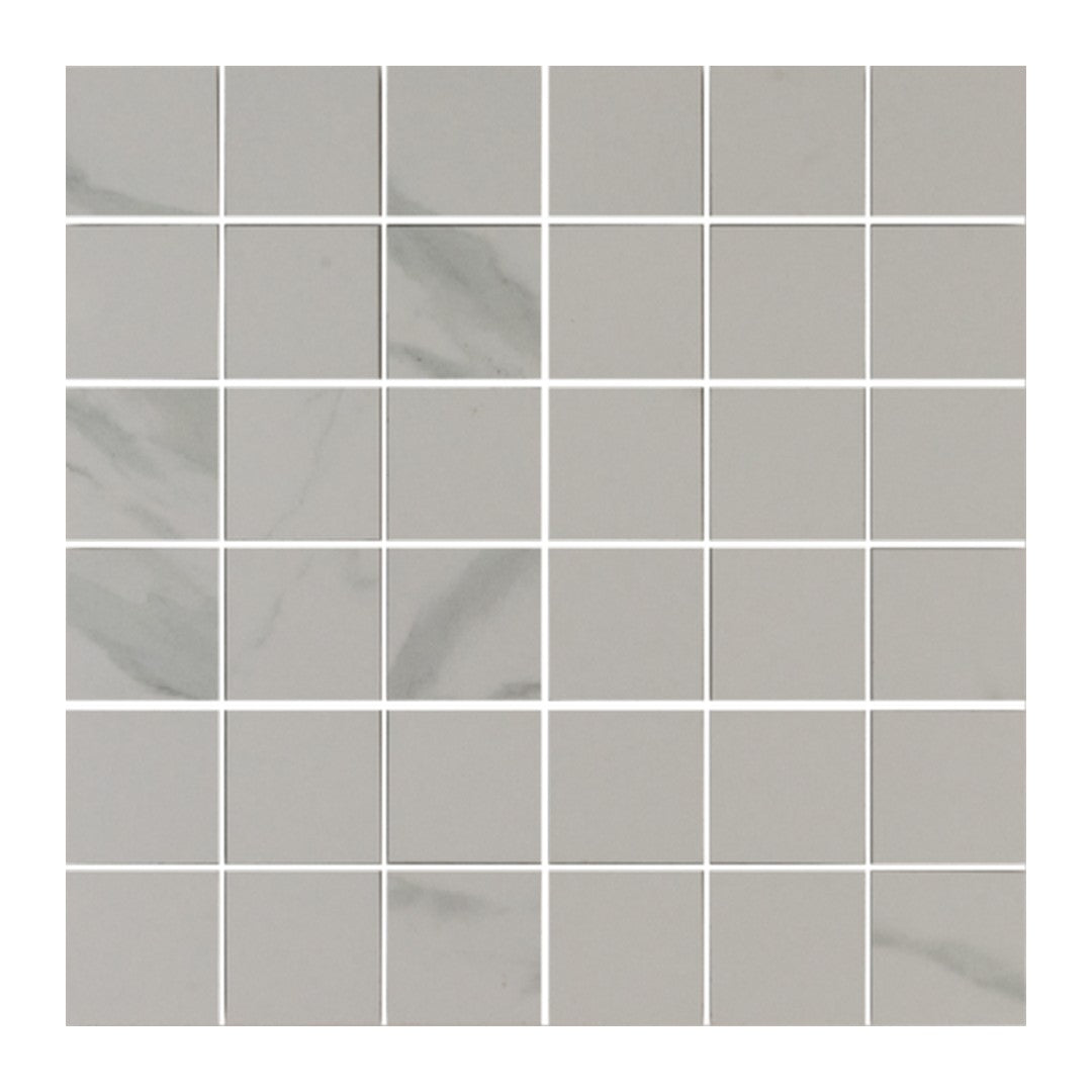 Keystone Statuario Superiore 12" x 12" Polished Porcelain Mosaic