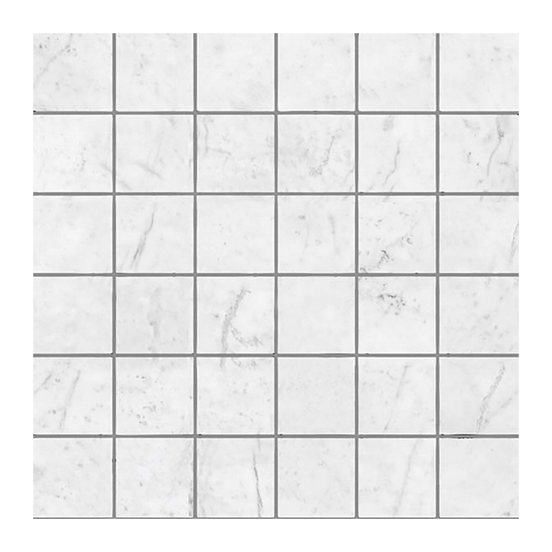 Keystone Carrara Gioia 12" x 12" Polished Porcelain Mosaic